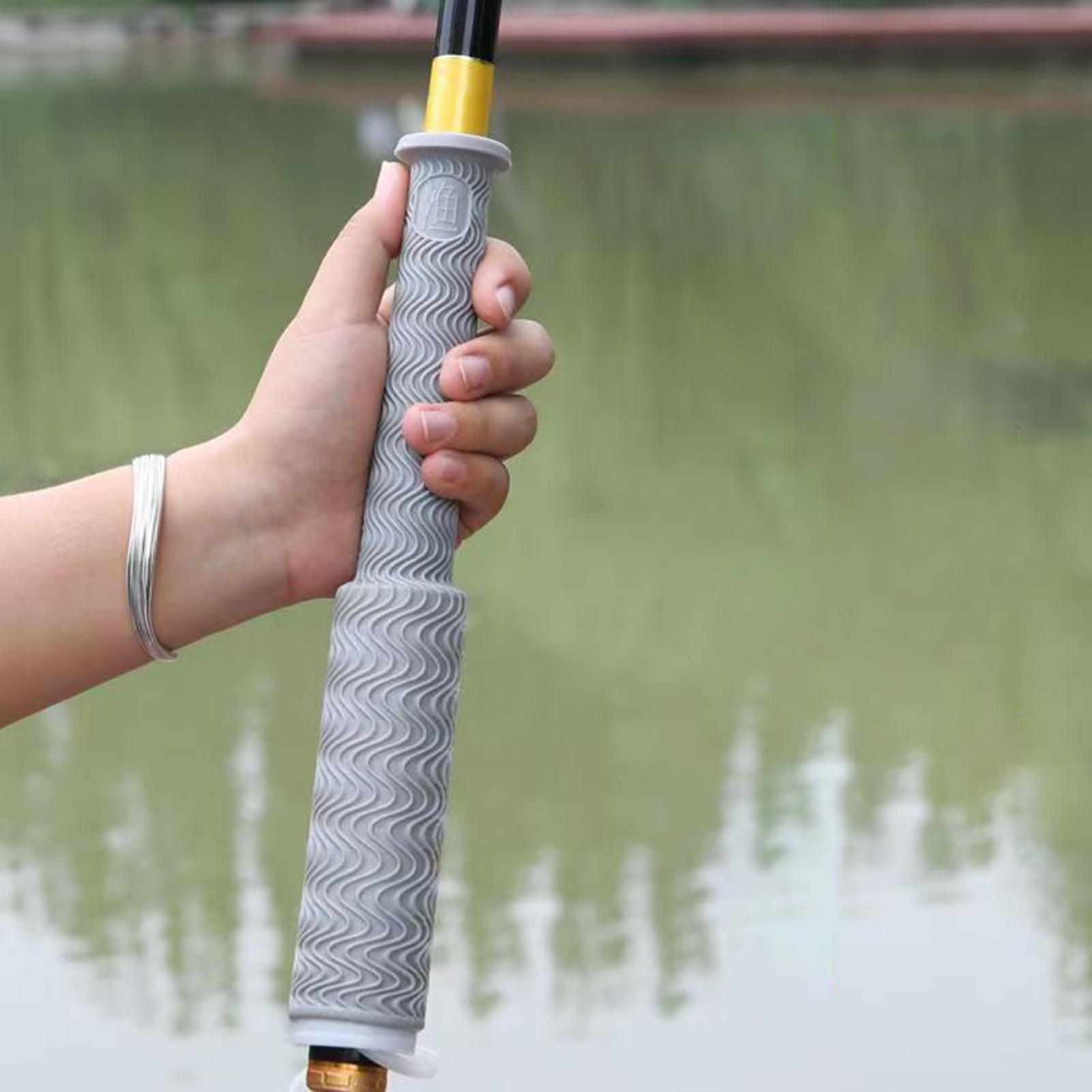 Fishing Kayak Sit On Top - ปลอกหุ้มด้ามคันเบ็ดกันลื่น ป้องกันการลื่นไถล สำหรับตกปลาในทะเล เรือคายัค แม่น้ำ ทะเลสาบ