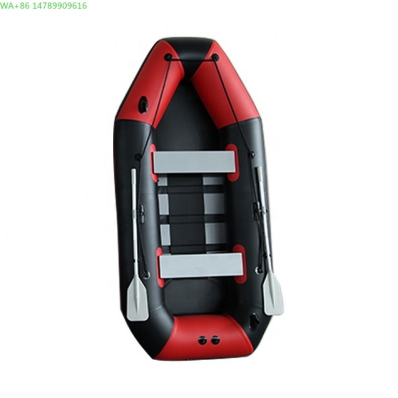 Fishing Kayak Inflatable - เรือตกปลาเป่าลมขนาด 5.0 เมตร พร้อมดีไซน์แบบเรือคายัค PVC และพื้นอะลูมิเนียม
