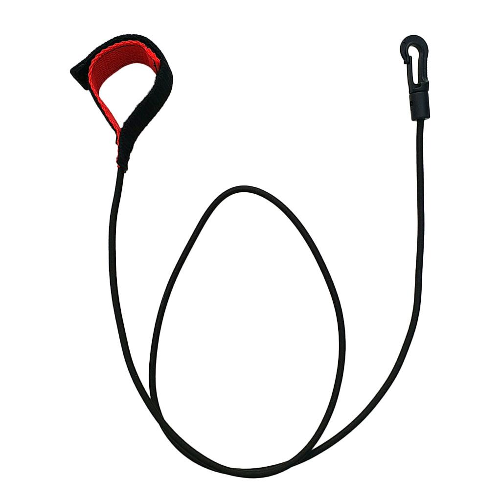 Fishing Kayak Paddle Leash - สายรัดพายเรือคายัคแบบยืดหยุ่นอเนกประสงค์ สำหรับพายเรือ บอร์ด ซิร์ฟ สกี ที่วางคันเบ็ด