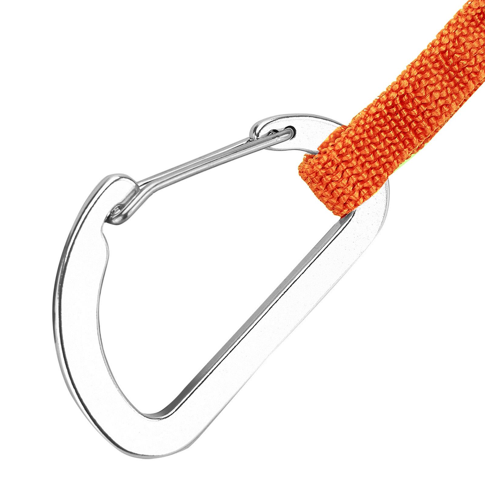 Fishing Kayak Paddle Leash - สายรัดพายเรือไนลอนแบบยืดหยุ่น สายรัดนิรภัย อุปกรณ์เสริมสำหรับพายเรือคายัค ตกปลา และพายเรือแคนู