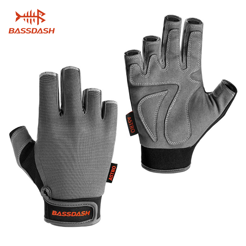 Fishing Kayak Paddle - Bassdash Astro Heavy-Duty Sure Grip ถุงมือตกปลาผู้ชายผู้หญิง