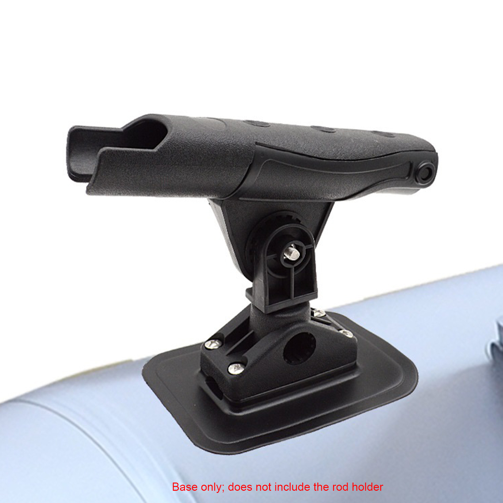 Fishing Kayak Fish Finder Mount - ที่ยึดคันเบ็ดสำหรับเรือยางแบบเป่าลม 1 ชิ้น ฐานยึด PVC แบบติดกาว