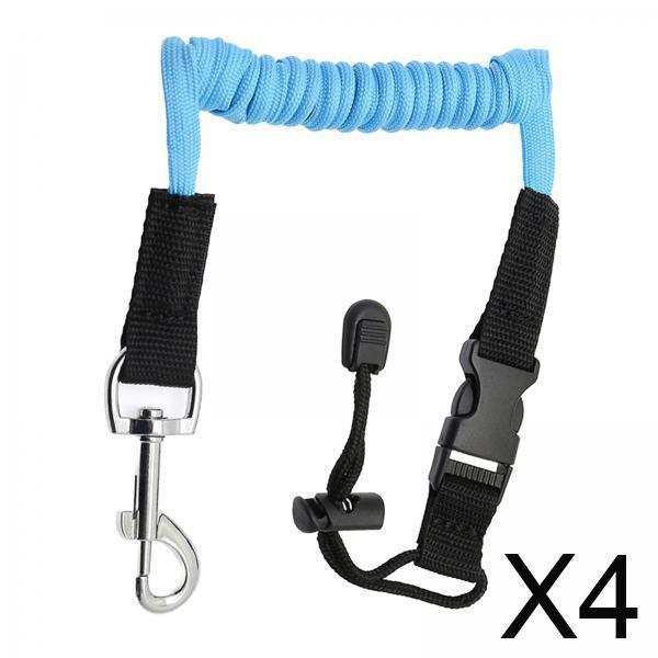Fishing Kayak Paddle Leash - สายรัดพายเรือคายัค สายรัดแบบยืดหยุ่น สายรัดคันเบ็ด สำหรับพายเรือ ล่องเรือ กระดานโต้คลื่น