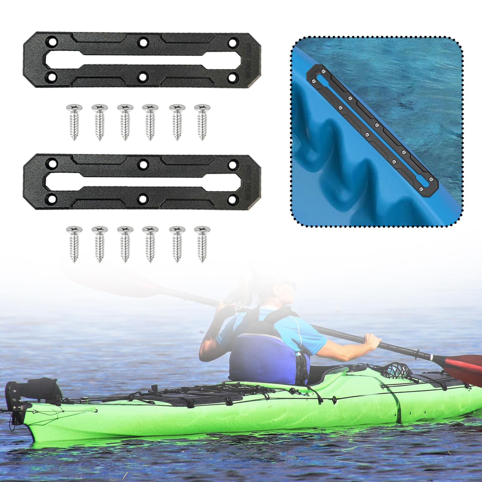 Fishing Kayak Anchor - รางติดตั้งเรือคายัคแบบ 2 ชิ้น รางติดตั้งเรือคายัคแบบ Low Profile