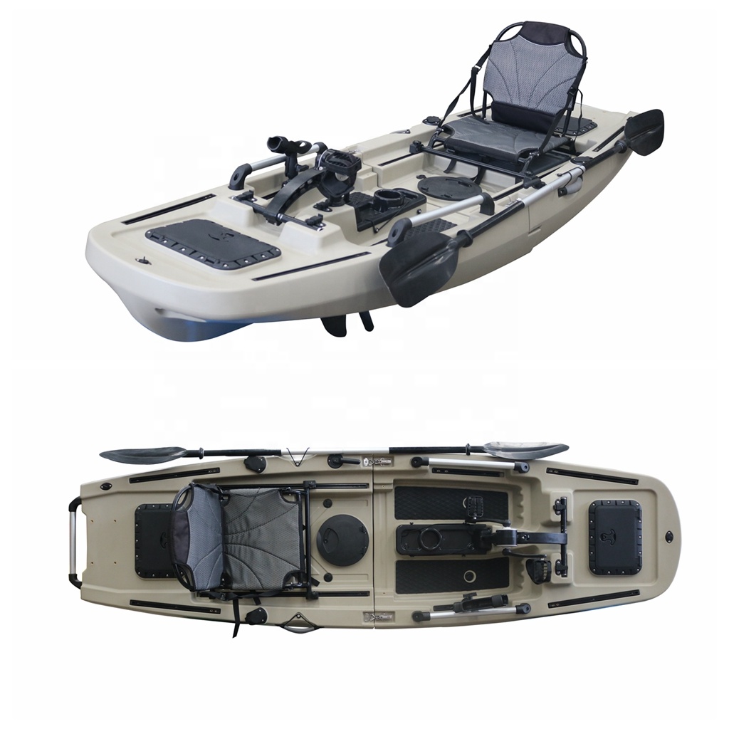 Fishing Kayak Sit In - เรือคายัคแบบปั่นสำหรับตกปลา รุ่น Vicking สำหรับกิจกรรมตกปลาและสันทนาการ สีใหม่ปรับแต่งได้ ผลิตภัณฑ์เพื่อการพักผ่อน