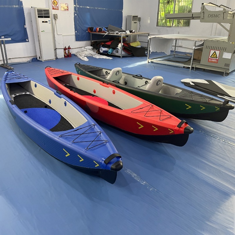 Fishing Kayak Inflatable - เรือคายัคพองลมแบบพกพา ดีไซน์ใหม่ ขนาด 4.2 เมตร วัสดุ