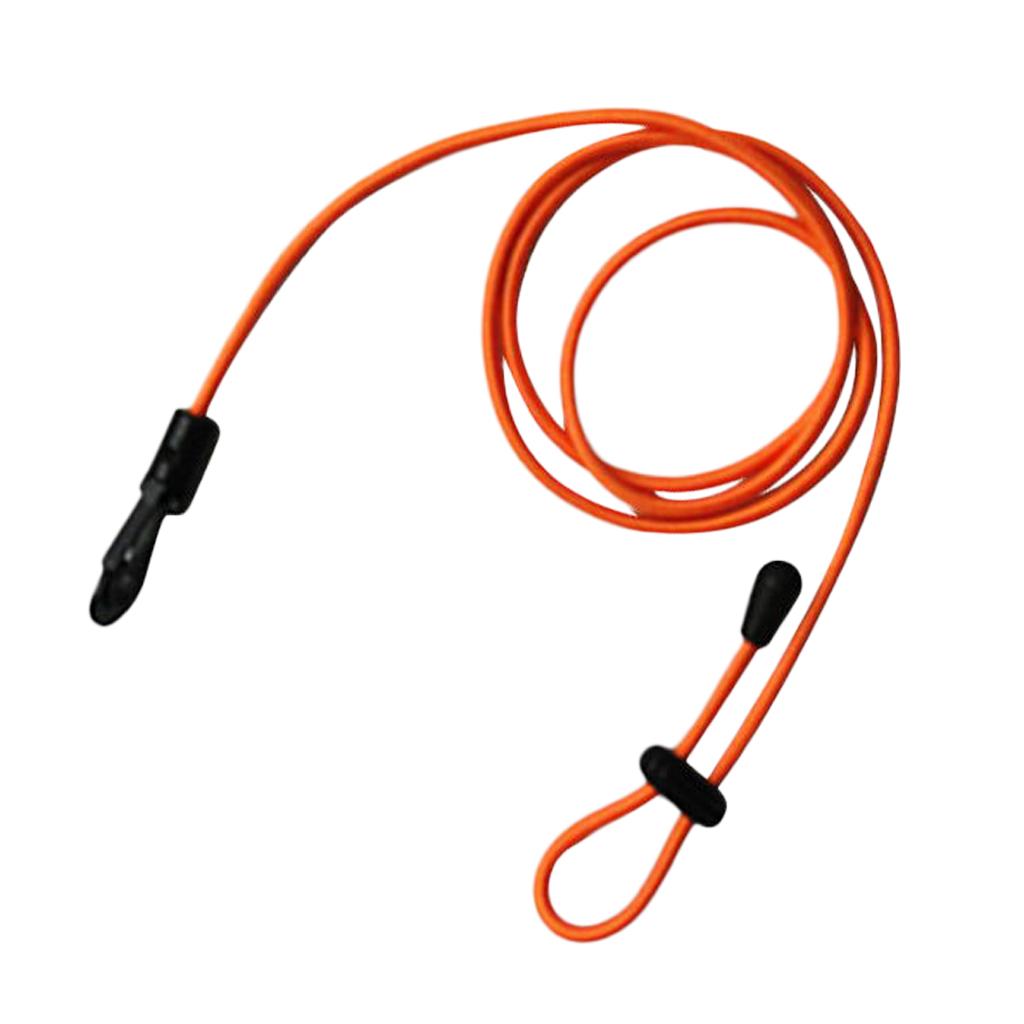 Fishing Kayak Paddle Leash - เชือกคล้องไม้พายเรือคายัคแบบทนทานพร้อมคลิปสปริงสำหรับอุปกรณ์เสริมสำหรับตกปลาเรือคายัคกลางแจ้ง