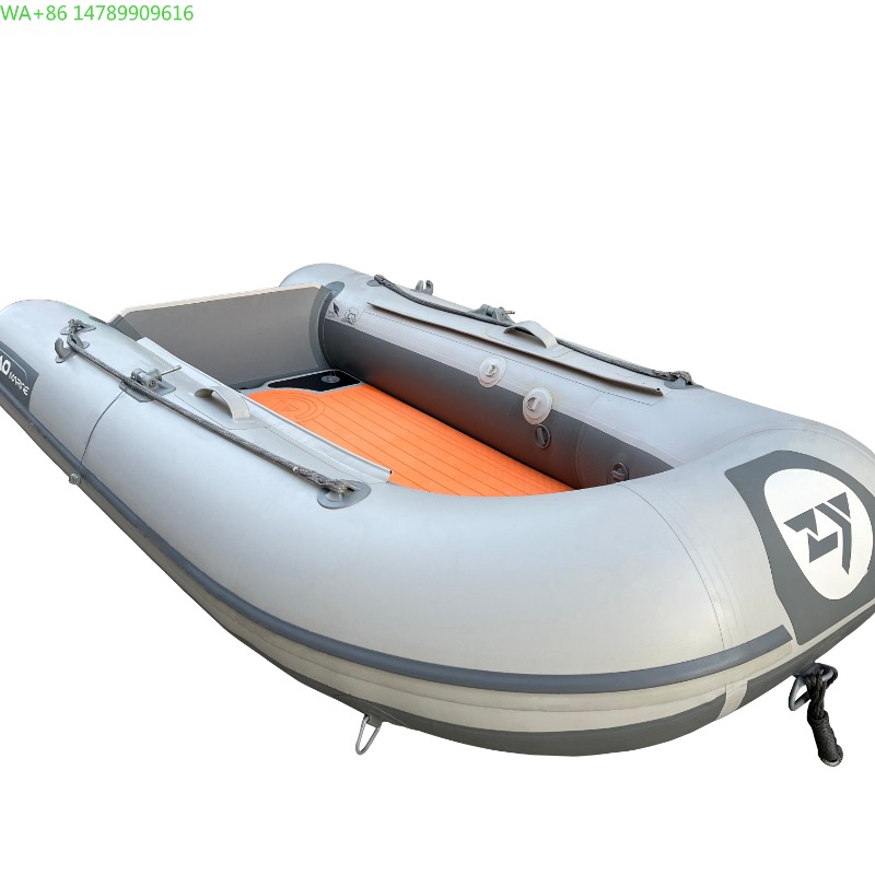 Fishing Kayak Inflatable - เรือตกปลาพีวีซีแบบเป่าลมพื้นอลูมิเนียมทนทานจากจีน สำหรับ 5 คน แบบนั่งบน สำหรับใช้ในทะเลสาบ
