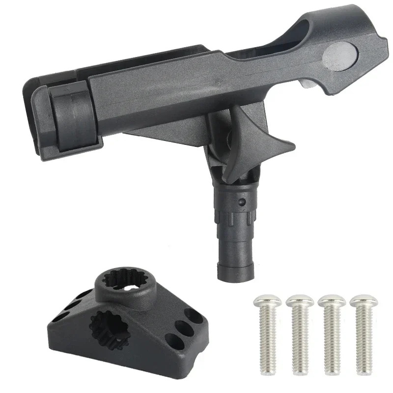 Fishing Kayak Rod Holder - อุปกรณ์เสริมเรือยาง แพยาง เรือยางสำหรับตกปลา อุปกรณ์ยึดคันเบ็ด อุปกรณ์ยึดเสา PVC