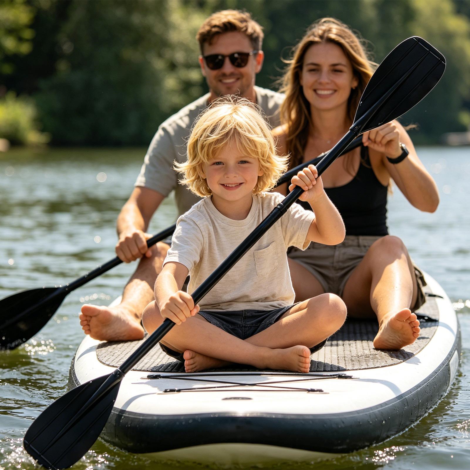 ไม้พายคาร์บอนไฟเบอร์ 2 ท่อน น้ - Fishing Kayak Paddle บทวิจารณ์และราคา