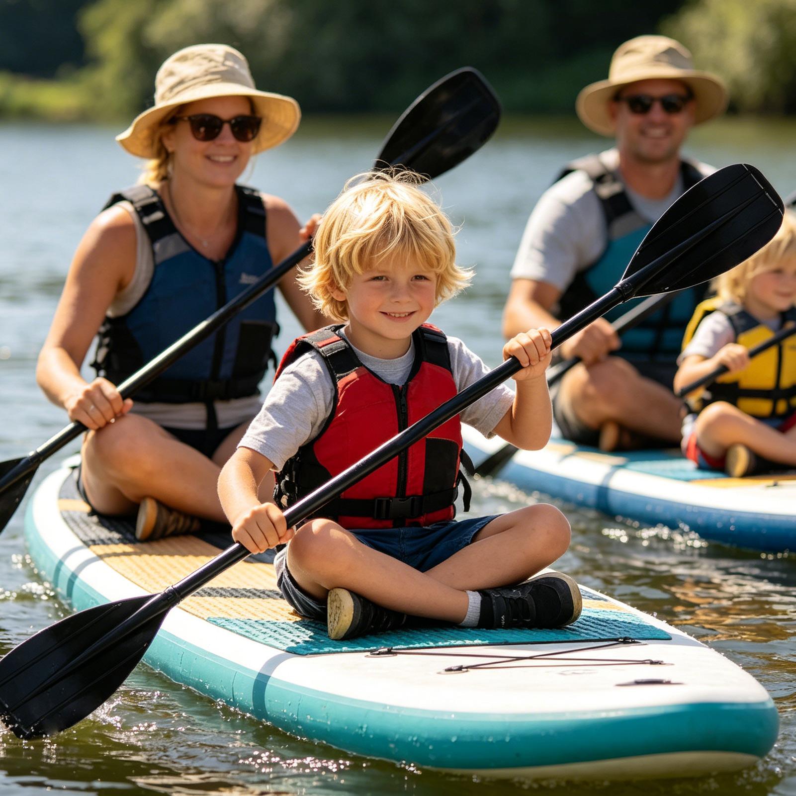 ไม้พายคาร์บอนไฟเบอร์ 2 ท่อน น้ - Fishing Kayak Paddle บทวิจารณ์และราคา