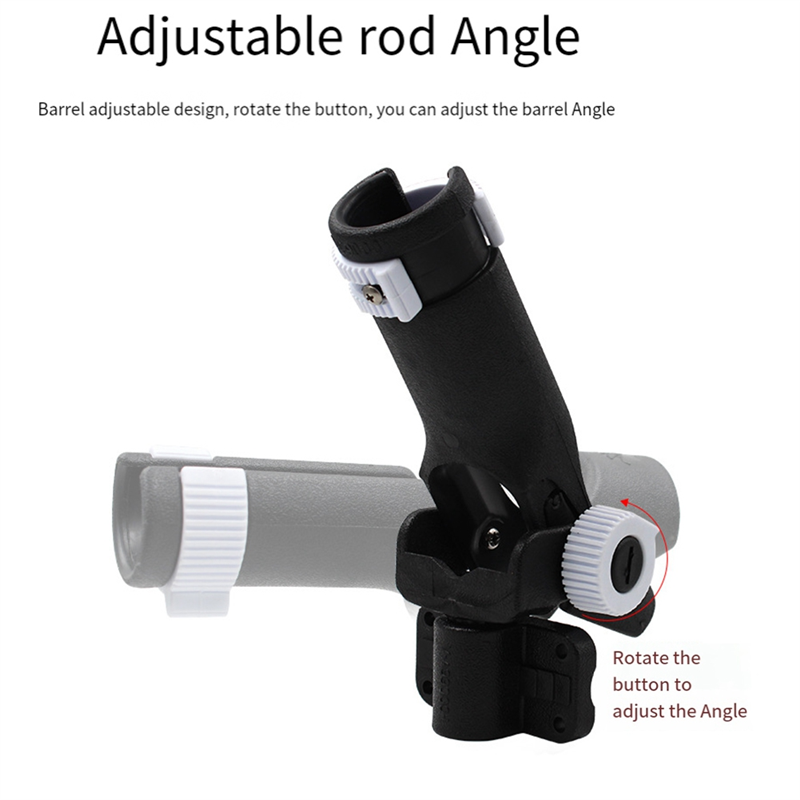 AS98-ปรับเรือตกปลาRod Rackผู้ถ - Fishing Kayak Rod Holder บทวิจารณ์และราคา