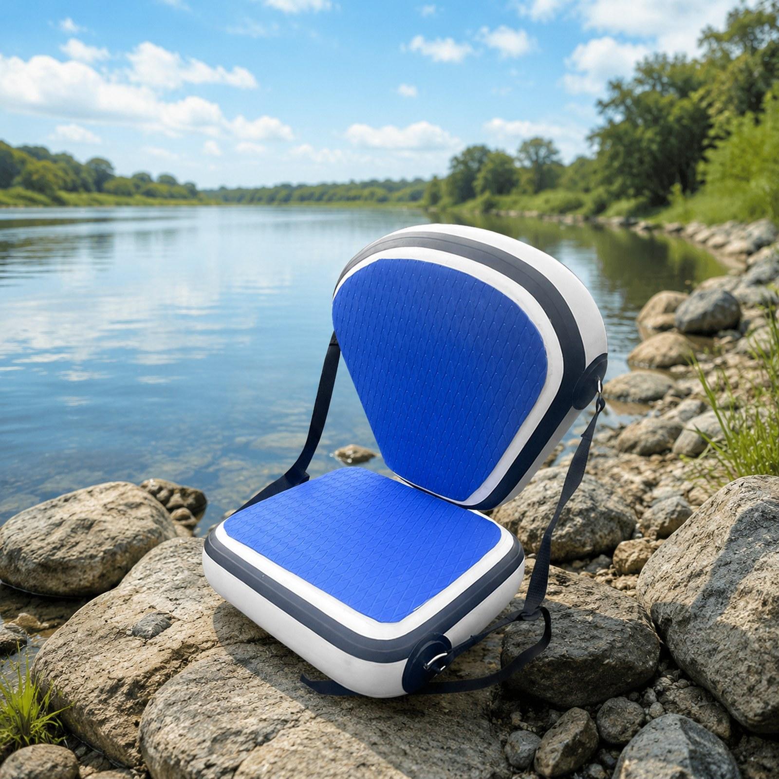 ที่นั่งเรือคายัค PVC แบบปรับได - Fishing Kayak Seat บทวิจารณ์และราคา