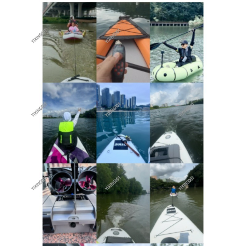 มอเตอร์ไฟฟ้าไร้แปรงถ่านแบบสองใ - Fishing Kayak Trolling Motor บทวิจารณ์และราคา