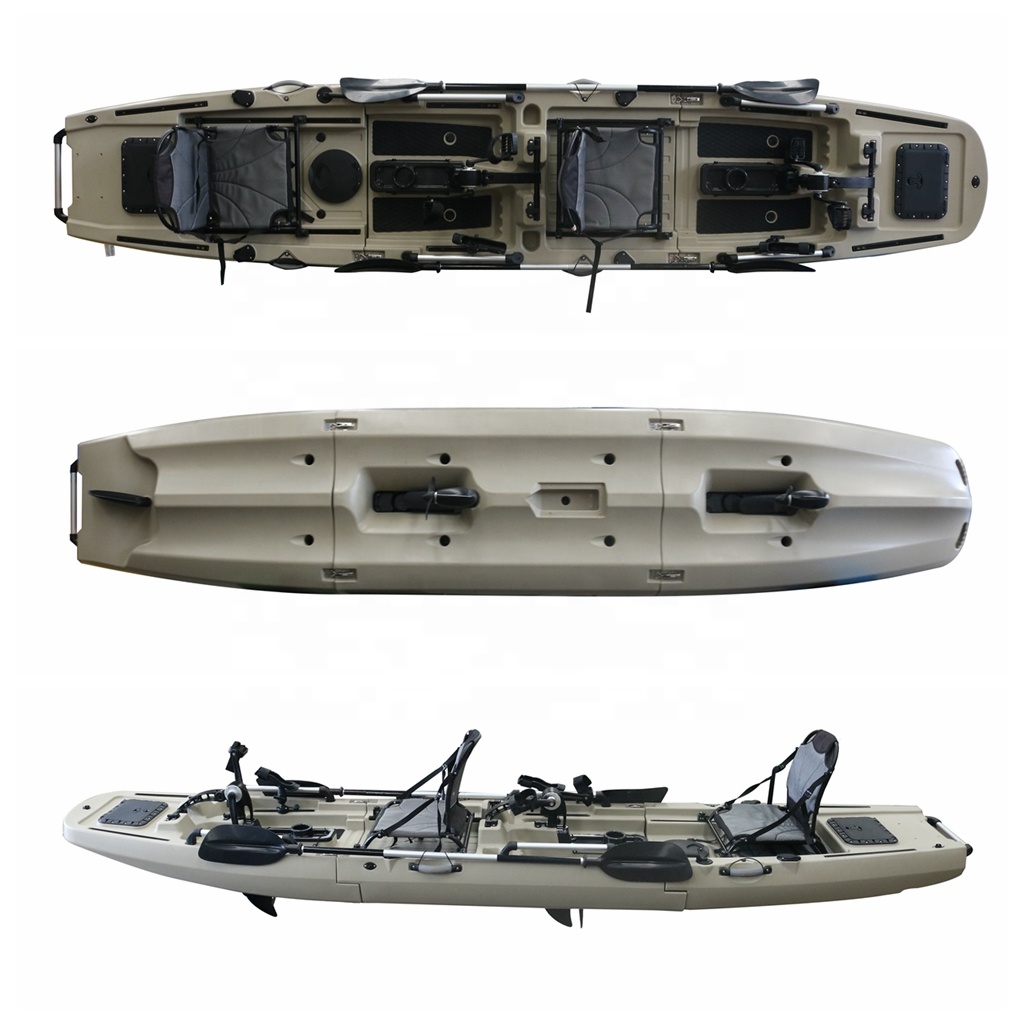 เรือคายัคแบบปั่นสำหรับตกปลา รุ - Fishing Kayak Sit In บทวิจารณ์และราคา