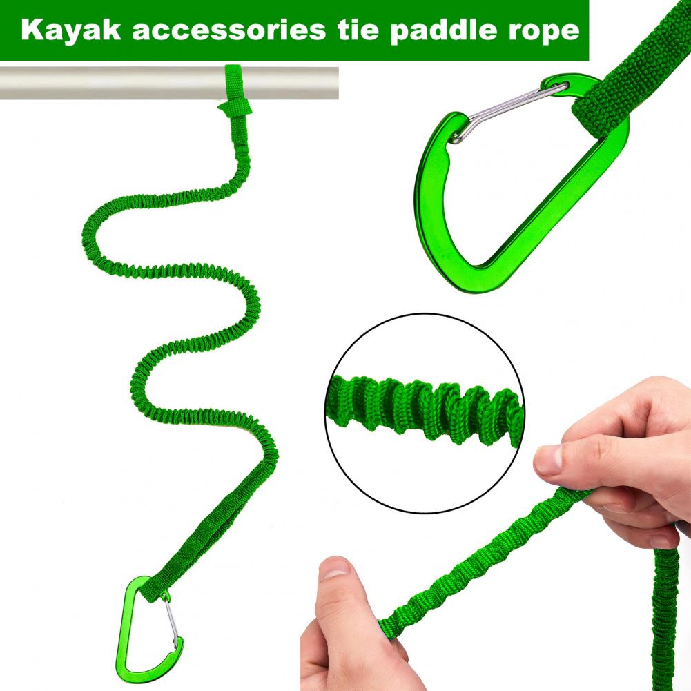 สายจูงไม้พายเรือคายัคพร้อมตะขอ - Fishing Kayak Paddle Leash บทวิจารณ์และราคา