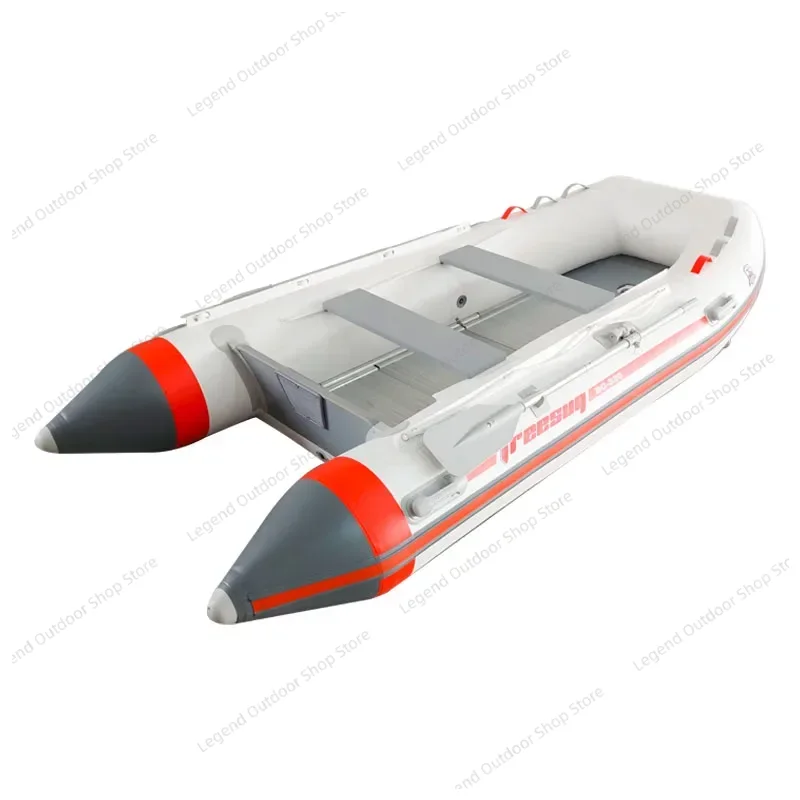 เรือคายัคเป่าลมแบบพื้นแข็งสำหร - Fishing Kayak Inflatable บทวิจารณ์และราคา