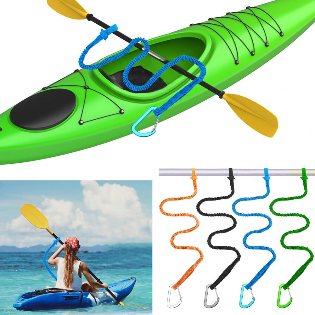 เชือกพายเรือคายัค100ซม. สายรัด - Fishing Kayak Paddle Leash บทวิจารณ์และราคา