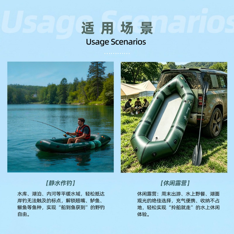 เรือตกปลาแบบพกพา BLFst Fly Fis - Fishing Kayak Inflatable บทวิจารณ์และราคา