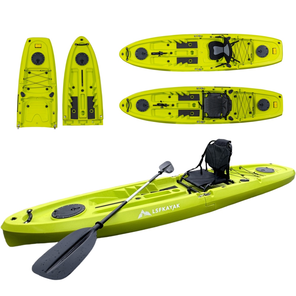 เรือคายัคแบบโมดูลาร์รุ่นใหม่ปี - Fishing Kayak Sit On Top บทวิจารณ์และราคา