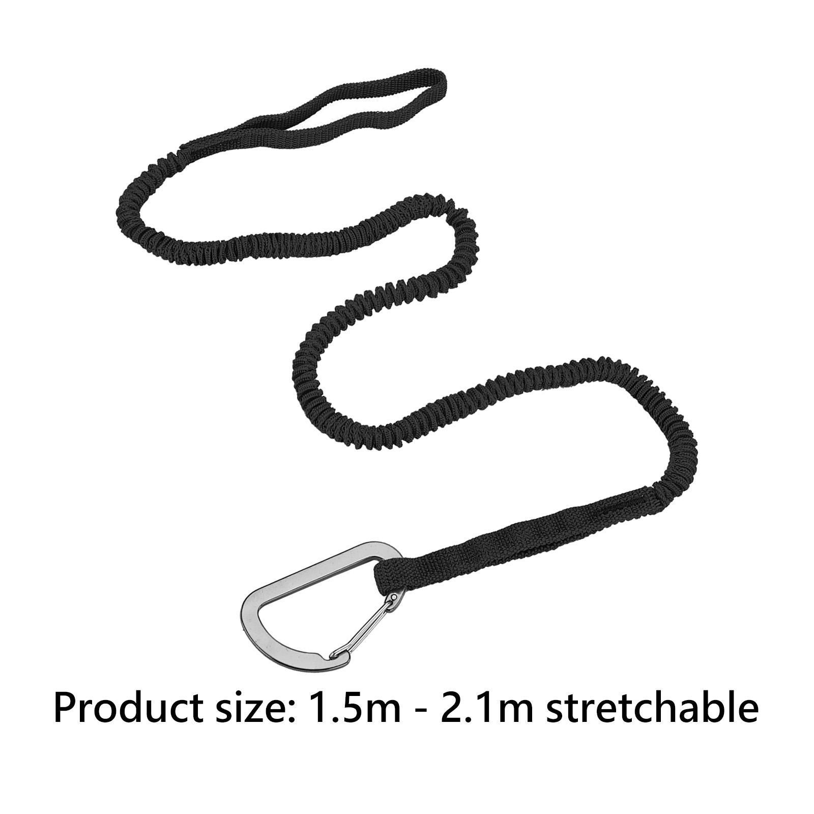 สายรัดไม้พายเรือคายัคแบบยืดหยุ - Fishing Kayak Paddle Leash บทวิจารณ์และราคา