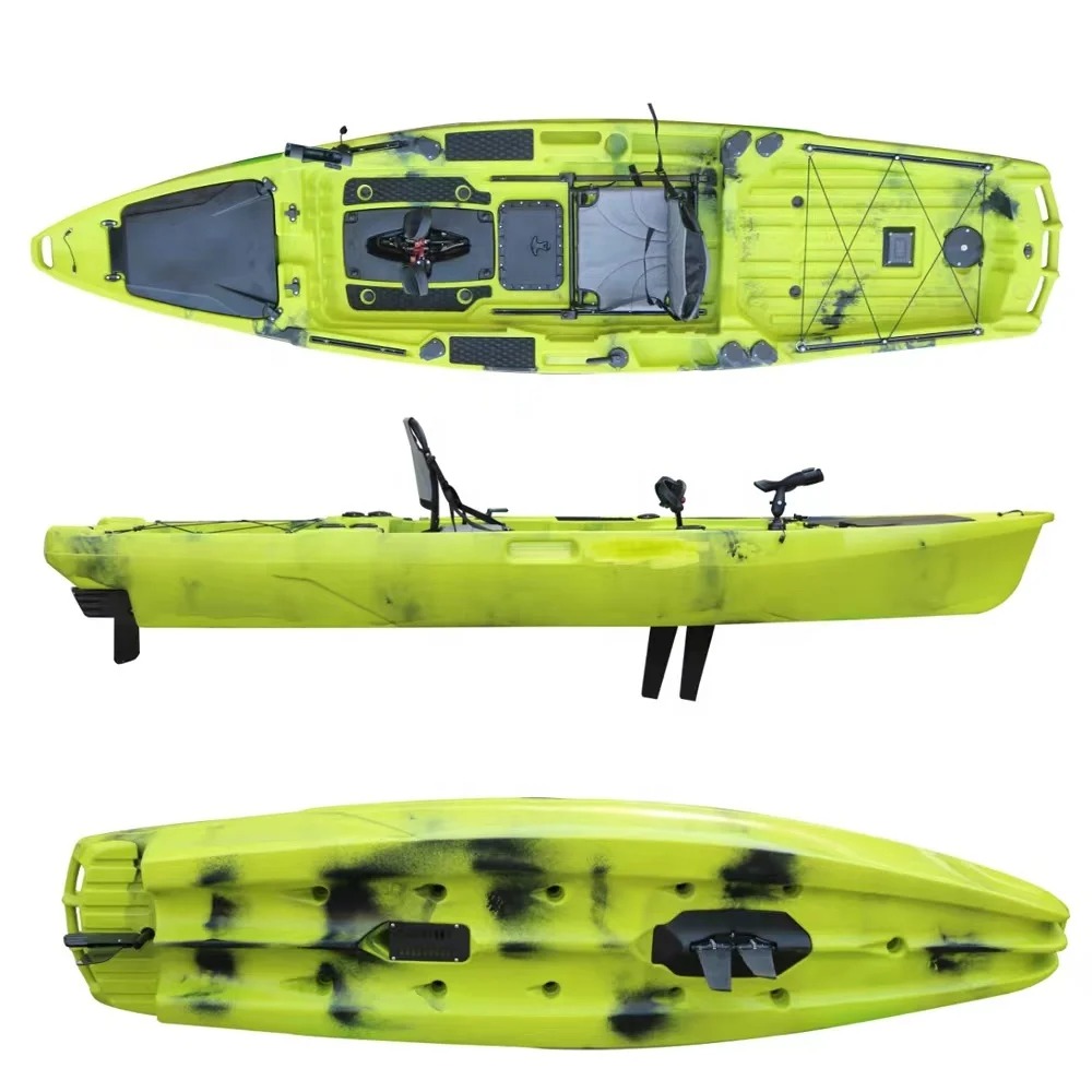 เรือคายัคแบบมีใบพัดหรือครีบขับ - Fishing Kayak Trolling Motor บทวิจารณ์และราคา
