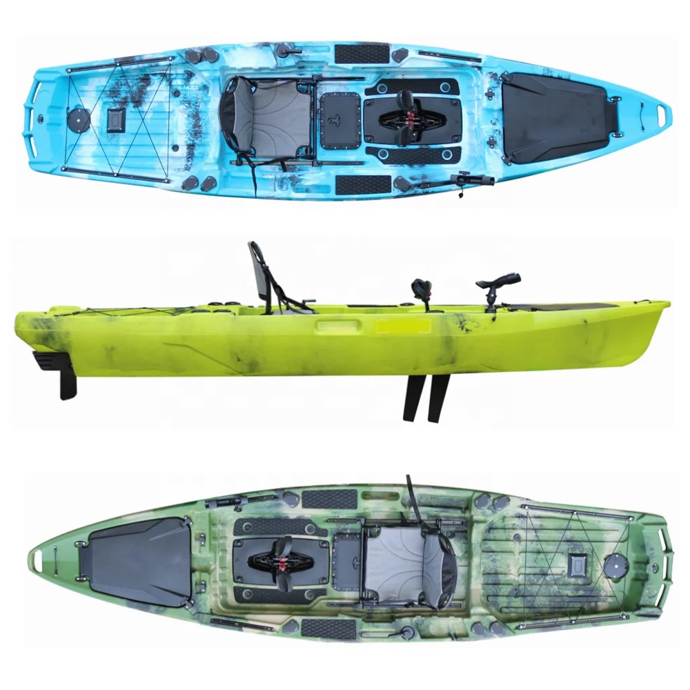 เรือคายัคแบบมีใบพัดหรือครีบขับ - Fishing Kayak Trolling Motor บทวิจารณ์และราคา