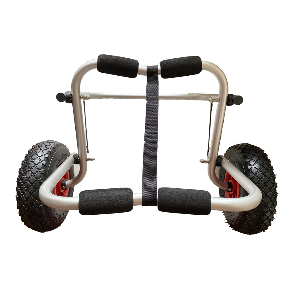 พับ Kayak Cart Carrier ปรับ Un - Fishing Kayak Cart บทวิจารณ์และราคา