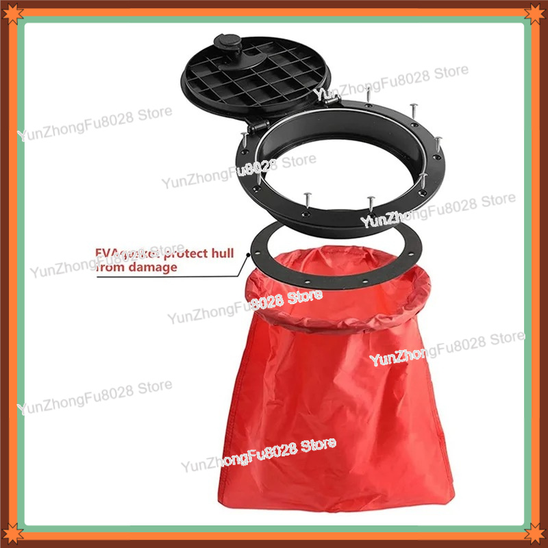 ชุดแผ่นปิดฝากระโปรงเรือขนาด 6  - Fishing Kayak Storage Bag บทวิจารณ์และราคา