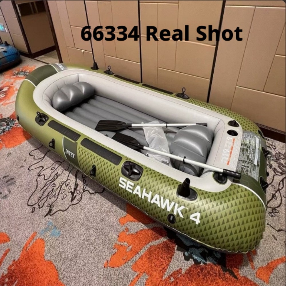 เรือคายัคแบบหนาสำหรับ 2 คน 4 ค - Fishing Kayak Inflatable บทวิจารณ์และราคา