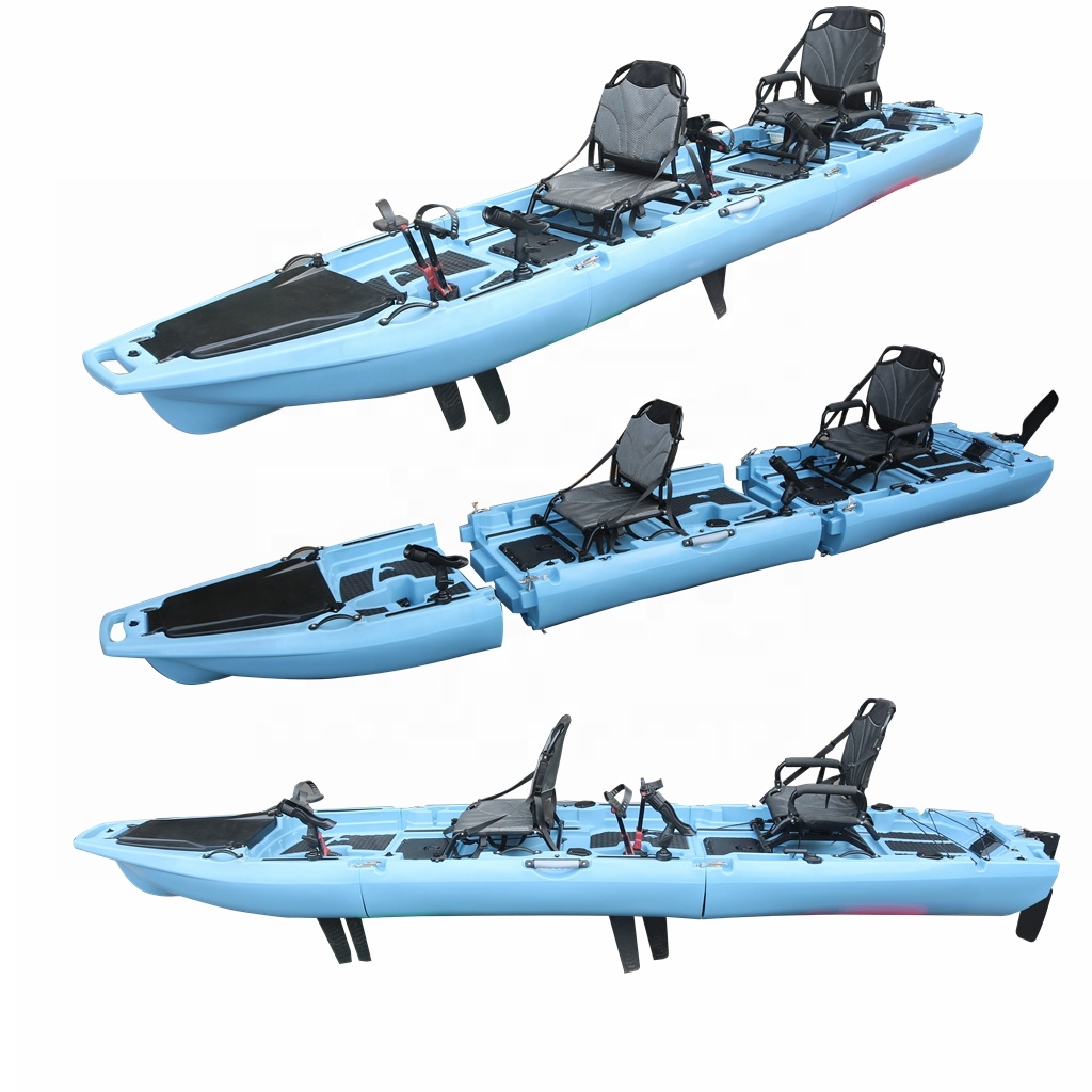 เรือคายัคแบบถอดประกอบได้สำหรับ - Fishing Kayak Sit On Top บทวิจารณ์และราคา