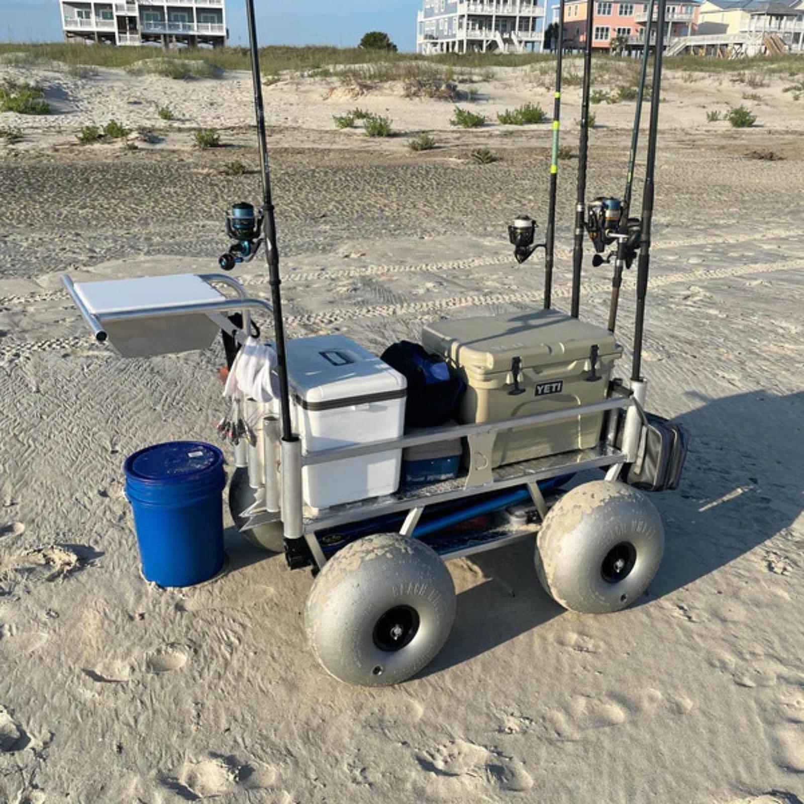 ล้อบอลลูนขนาด 16 นิ้ว ยางสำรอง - Fishing Kayak Cart บทวิจารณ์และราคา