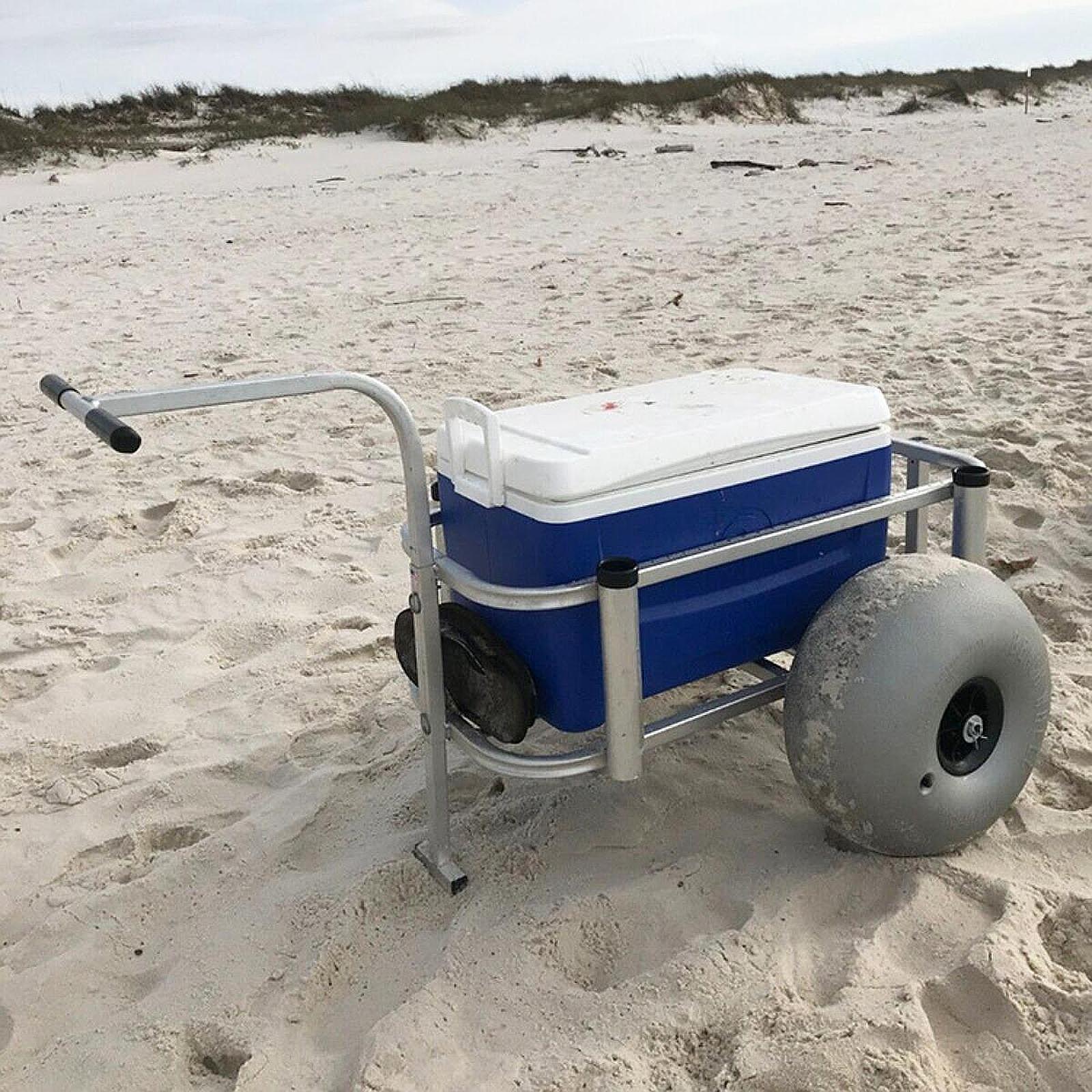 ล้อบอลลูนขนาด 16 นิ้ว ยางสำรอง - Fishing Kayak Cart บทวิจารณ์และราคา