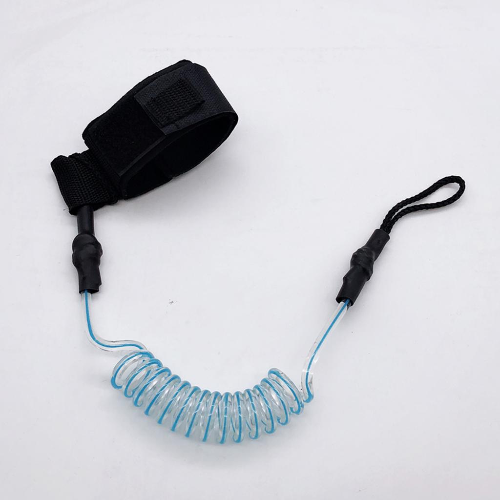 สายจูงเซิร์ฟบอร์ดแบบขดยาว 4 ฟุ - Fishing Kayak Paddle Leash บทวิจารณ์และราคา