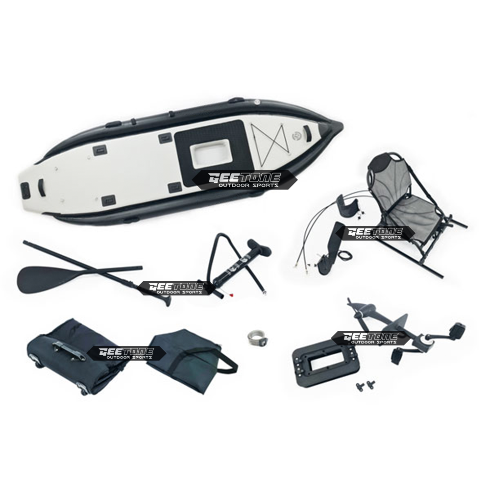 เรือคายัค Geetone OFF-SUP แบบม - Fishing Kayak Inflatable บทวิจารณ์และราคา