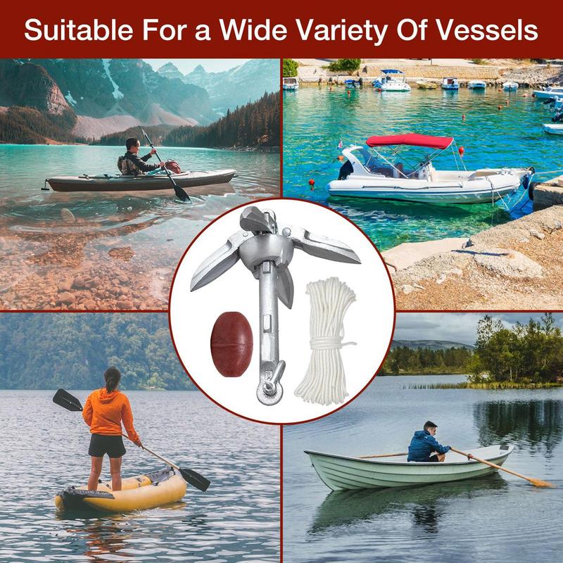เรือแคนู Anchoring เรือ Anchor - Fishing Kayak Anchor บทวิจารณ์และราคา