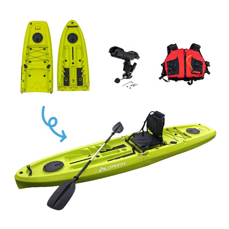 เรือคายัคแบบแยกส่วน LSF Novel  - Fishing Kayak Sit On Top บทวิจารณ์และราคา