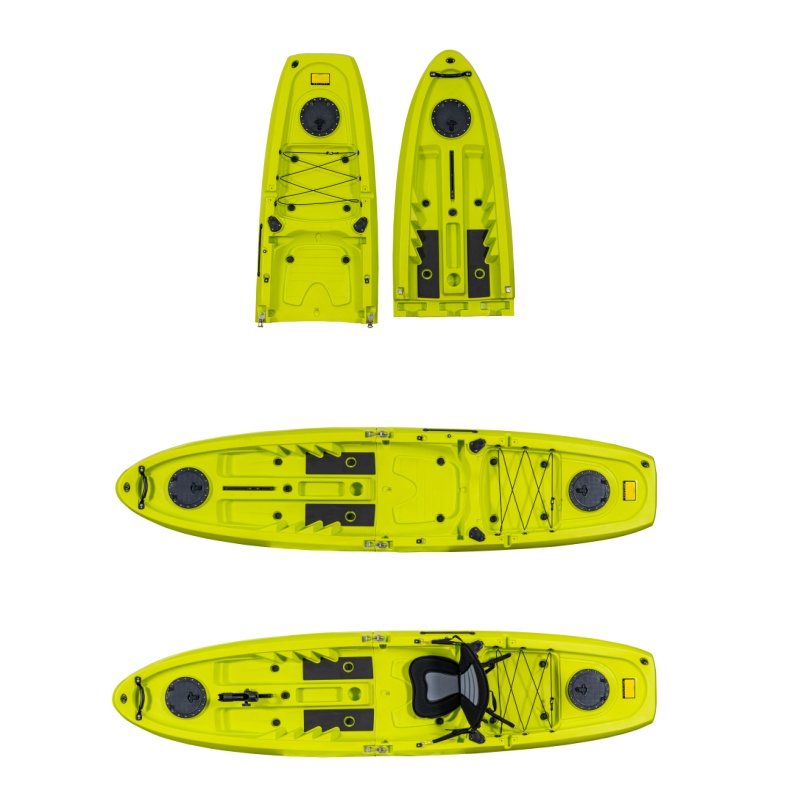 เรือคายัคแบบแยกส่วน LSF Novel  - Fishing Kayak Sit On Top บทวิจารณ์และราคา