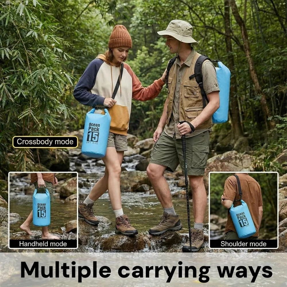 กระเป๋าแห้งกันน้ำ 500D แบบลอยน - Fishing Kayak Storage Bag บทวิจารณ์และราคา