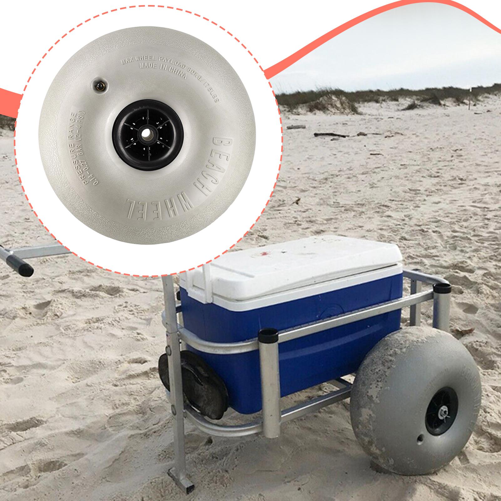 ยางล้อลมแบบเป่าลมขนาด 16 นิ้ว  - Fishing Kayak Cart บทวิจารณ์และราคา