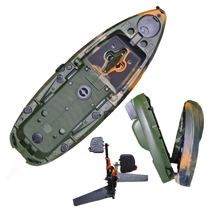 เรือคายัคพลาสติกพับได้ 2.5 เมต - Fishing Kayak Seat บทวิจารณ์และราคา