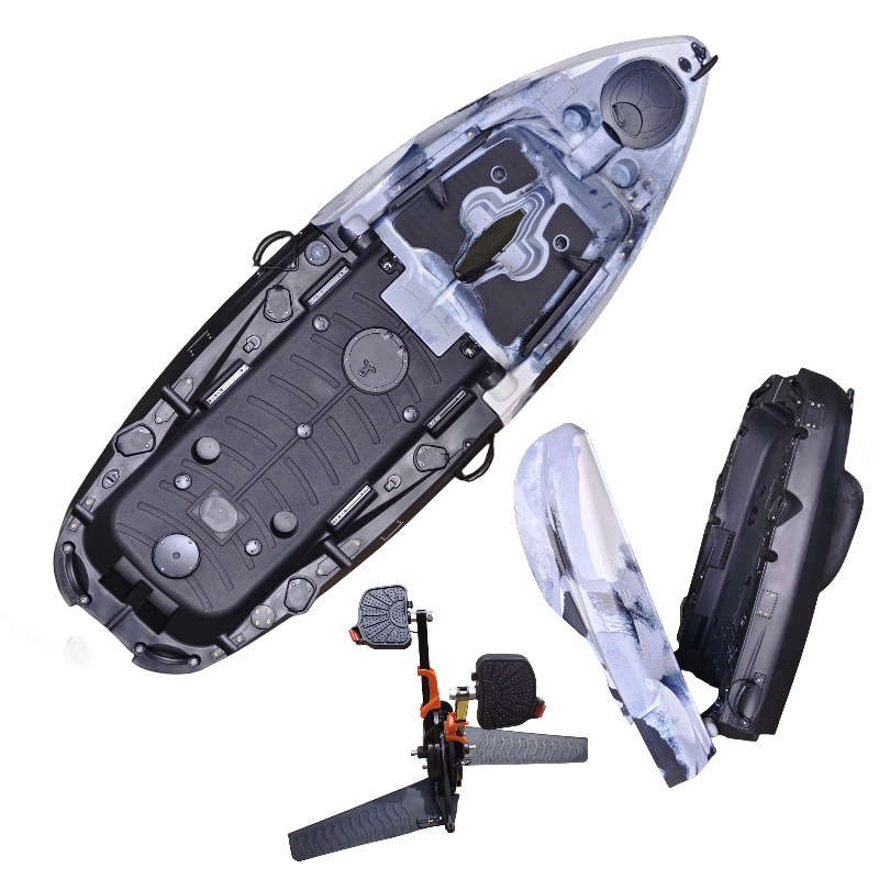 เรือคายัคพลาสติกพับได้ 2.5 เมต - Fishing Kayak Seat บทวิจารณ์และราคา