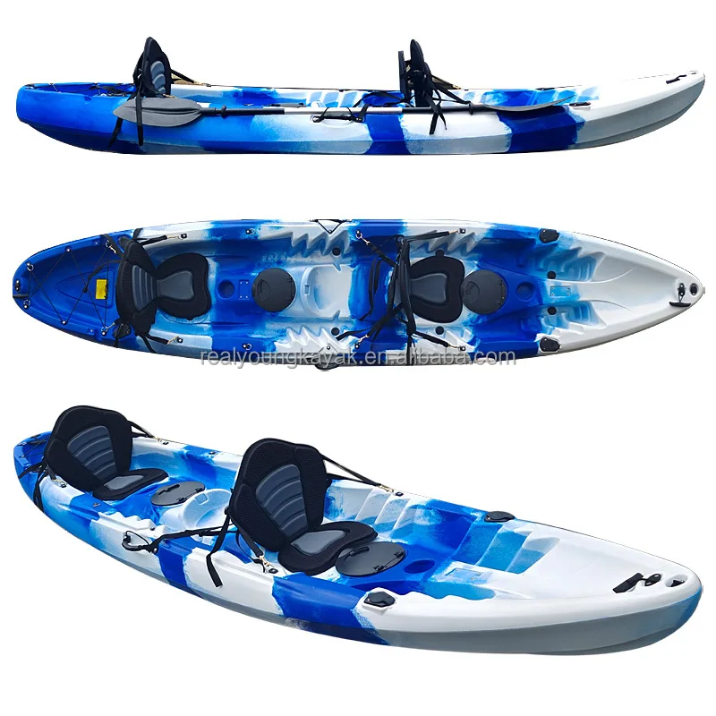 เรือคายัคแบบโรโตโมลด์ รุ่น 202 - Fishing Kayak Sit On Top บทวิจารณ์และราคา
