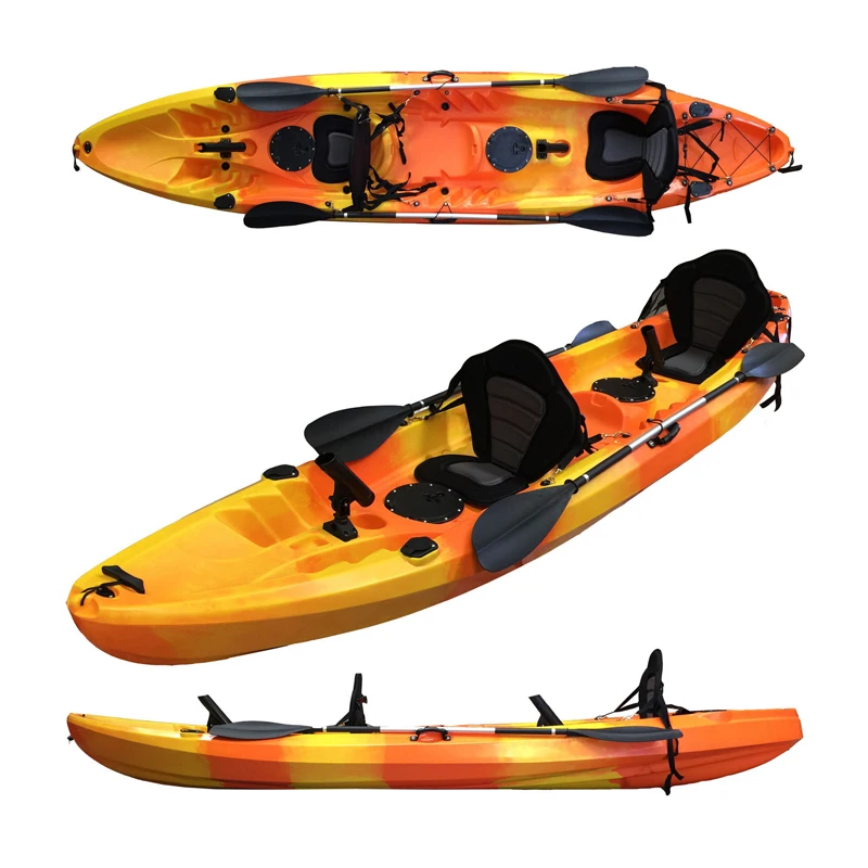 เรือคายัคแบบโรโตโมลด์ รุ่น 202 - Fishing Kayak Sit On Top บทวิจารณ์และราคา