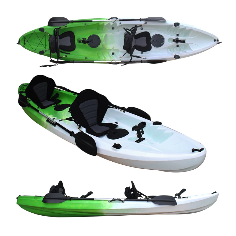 เรือคายัคแบบโรโตโมลด์ รุ่น 202 - Fishing Kayak Sit On Top บทวิจารณ์และราคา