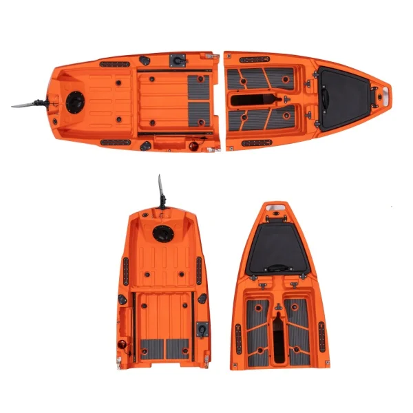 Modular Single 1 คนเหยียบพลาสต - Fishing Kayak Pedal Drive บทวิจารณ์และราคา