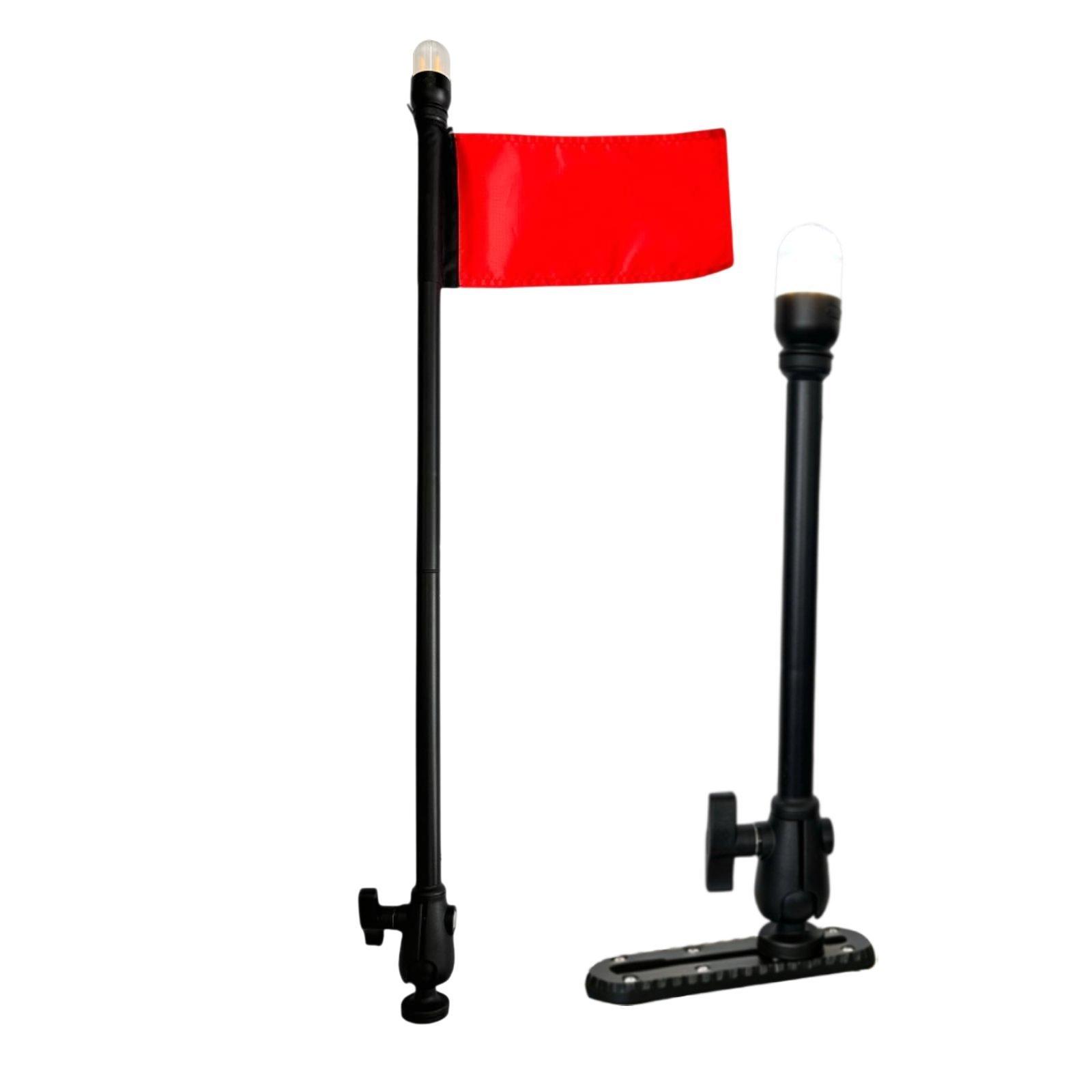 ไฟเรือคายัคพร้อมธงสีแดง กันน้ำ - Fishing Kayak Paddle บทวิจารณ์และราคา