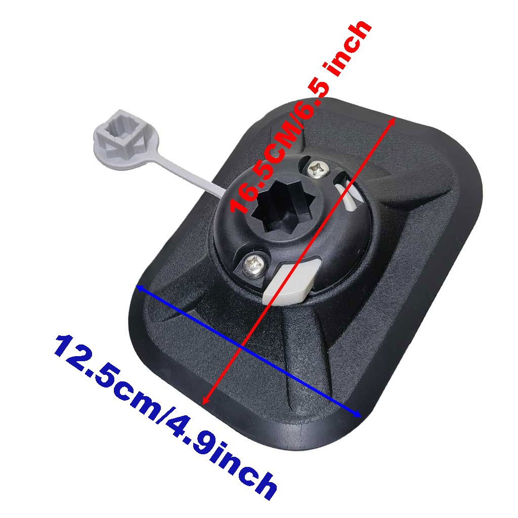 ที่ยึดคันเบ็ดตกปลาสำหรับเรือยา - Fishing Kayak Fish Finder Mount บทวิจารณ์และราคา