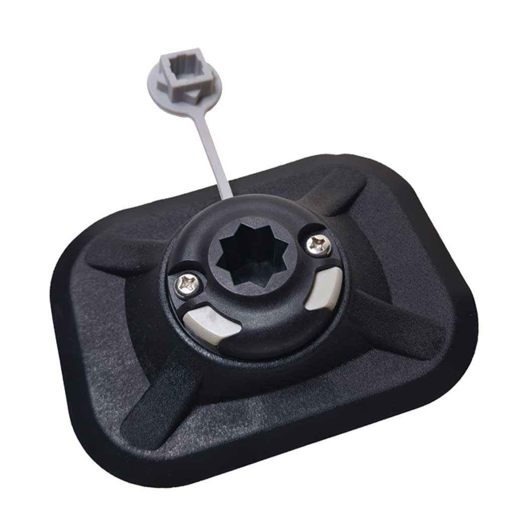 ที่ยึดคันเบ็ดตกปลาสำหรับเรือยา - Fishing Kayak Fish Finder Mount บทวิจารณ์และราคา