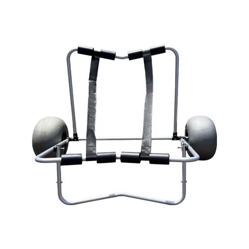 รถพ่วงเรือยาง เรือคายัคแบบเป่า - Fishing Kayak Cart บทวิจารณ์และราคา